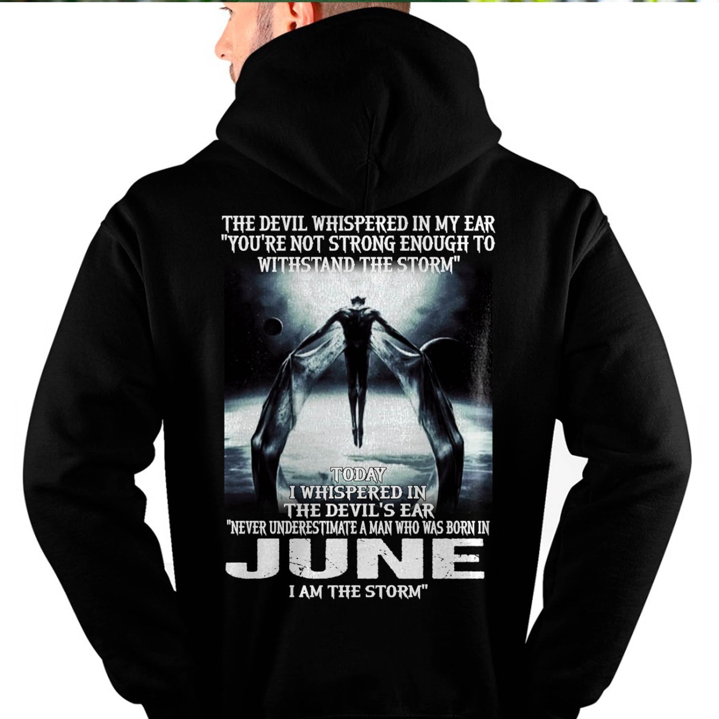 JUNE - THE DEVIL WHISPERED IN MY EAR - T-SHIRT FOR MAN - ntnt06 (SKU08-35-06)