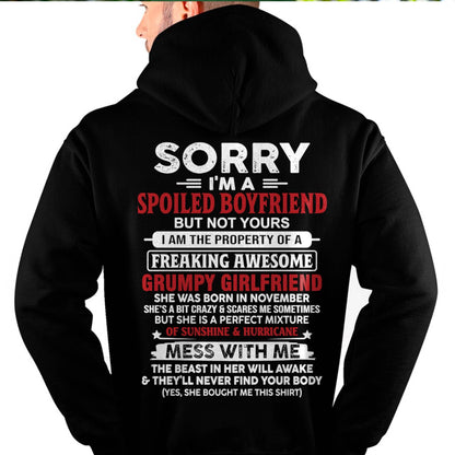 November - Spoiled Boyfriend - Perfect Gift From Girlfriend - ntnt11 (SKU11-18-11)