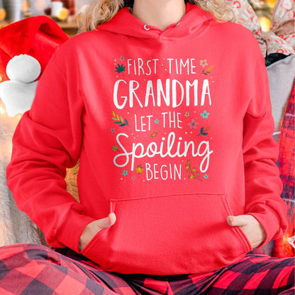 FIRST TIME GRANDMA T-SHIRT – PERFECT GIFT FOR NEW GRANDMAS - ntnt00 (SKU8-GRA00)