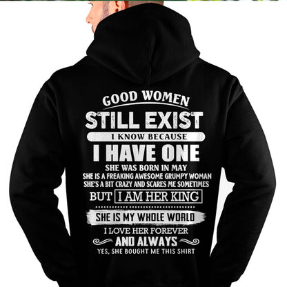 MAY - GOOD WOMEN STILL EXIST - PERFECT GIFT FROM WIFE, GIRLFRIEND - ntnt05 (SKU12-306-05)