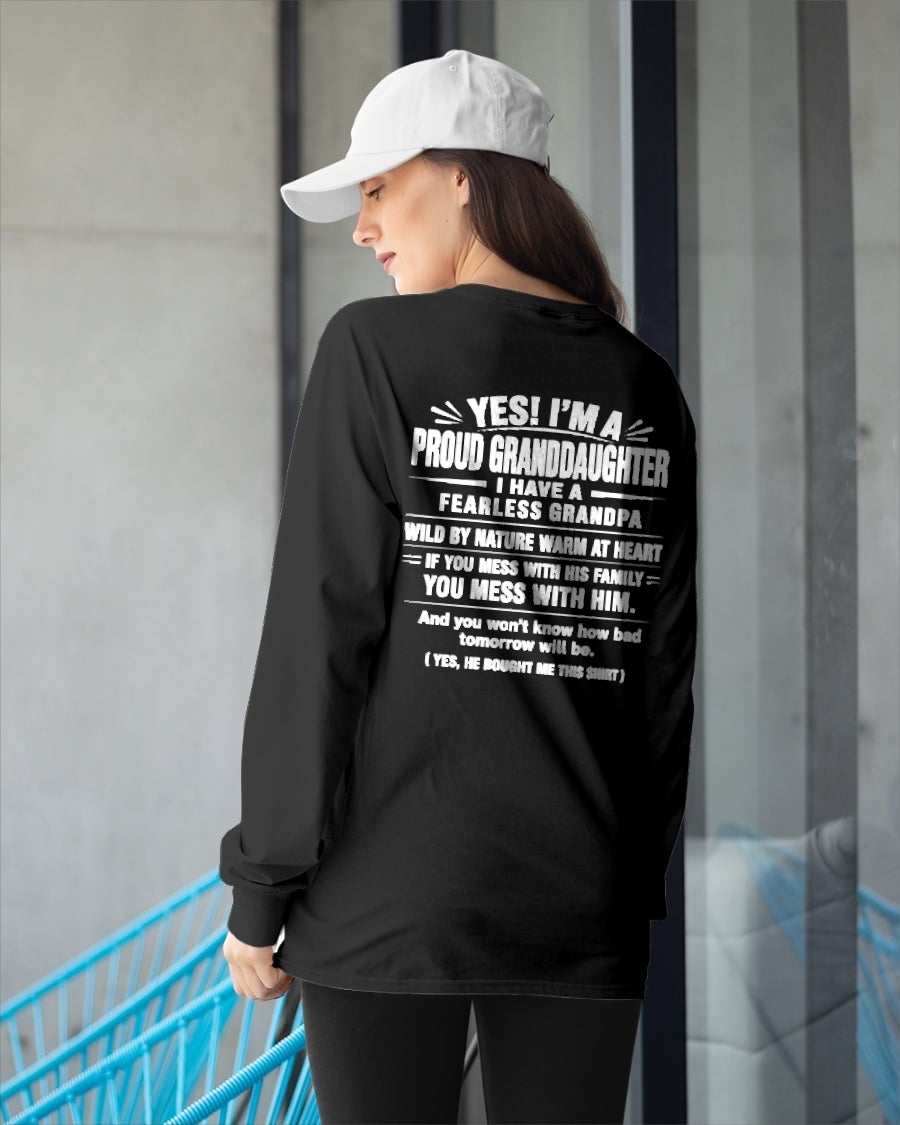 Yes, I'm A Proud Granddaughter Of A Grandpa - NTNT00 - (SKU2608-422-00)