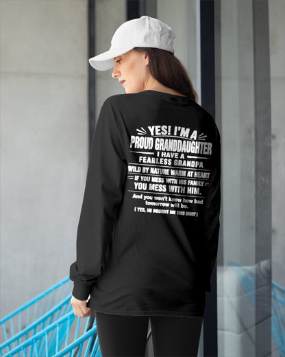 Yes, I'm A Proud Granddaughter Of A Grandpa - NTNT00 - (SKU2608-422-00)