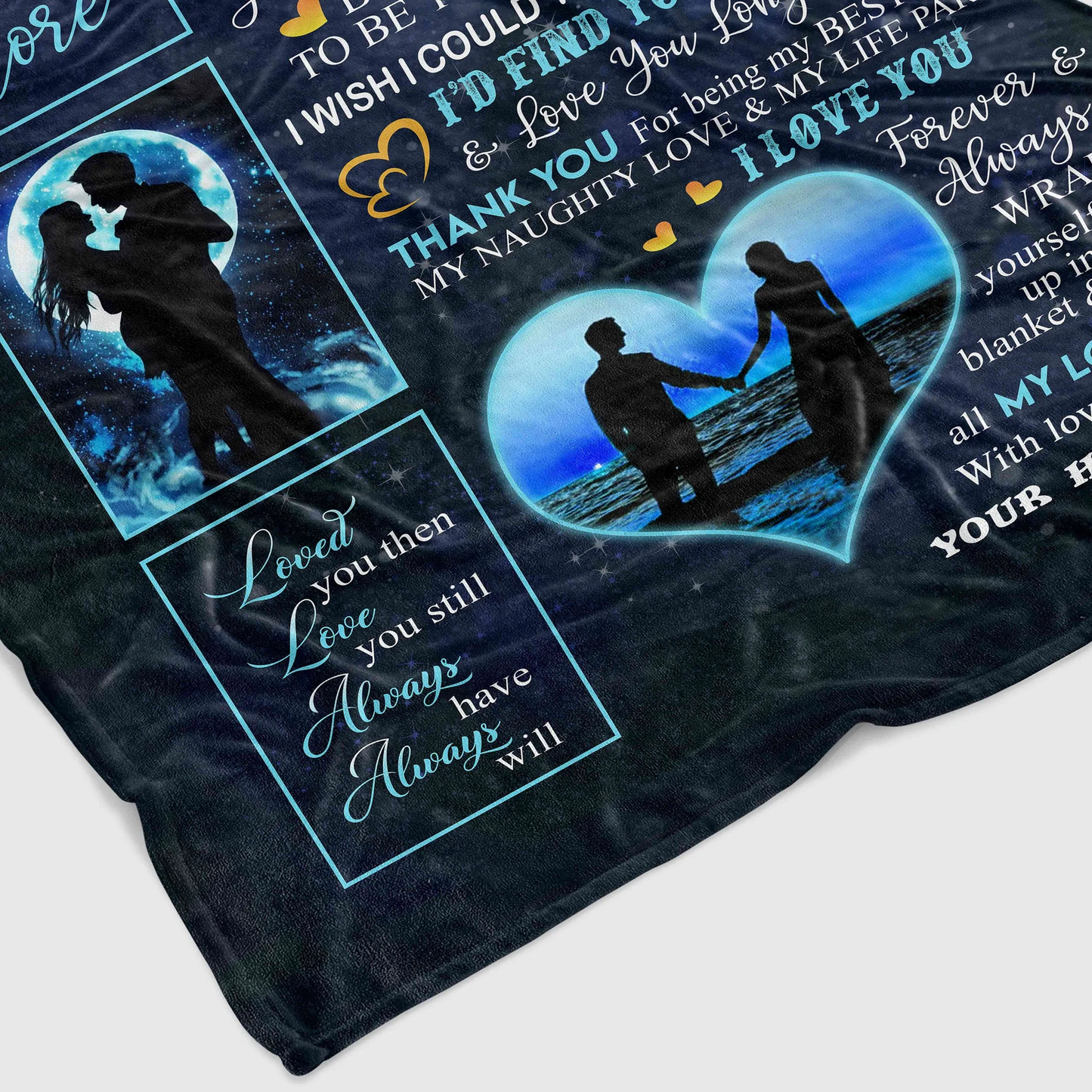 Special Gift For Wife Blanket - From Husband (SKU2602-158)