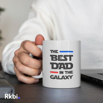 BEST DAD IN THE GALAXY MUG - GIFT FROM DAUGHTER - TRNN00