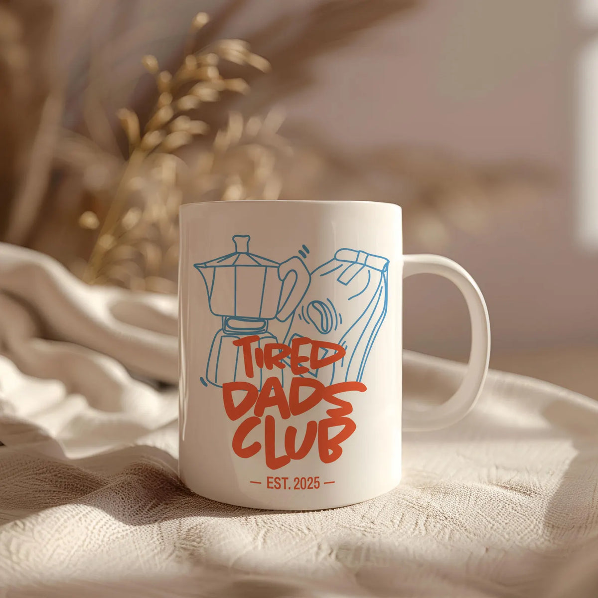 TIRED DAD MUG - GIFT FROM DAUGHTER - TRNN00