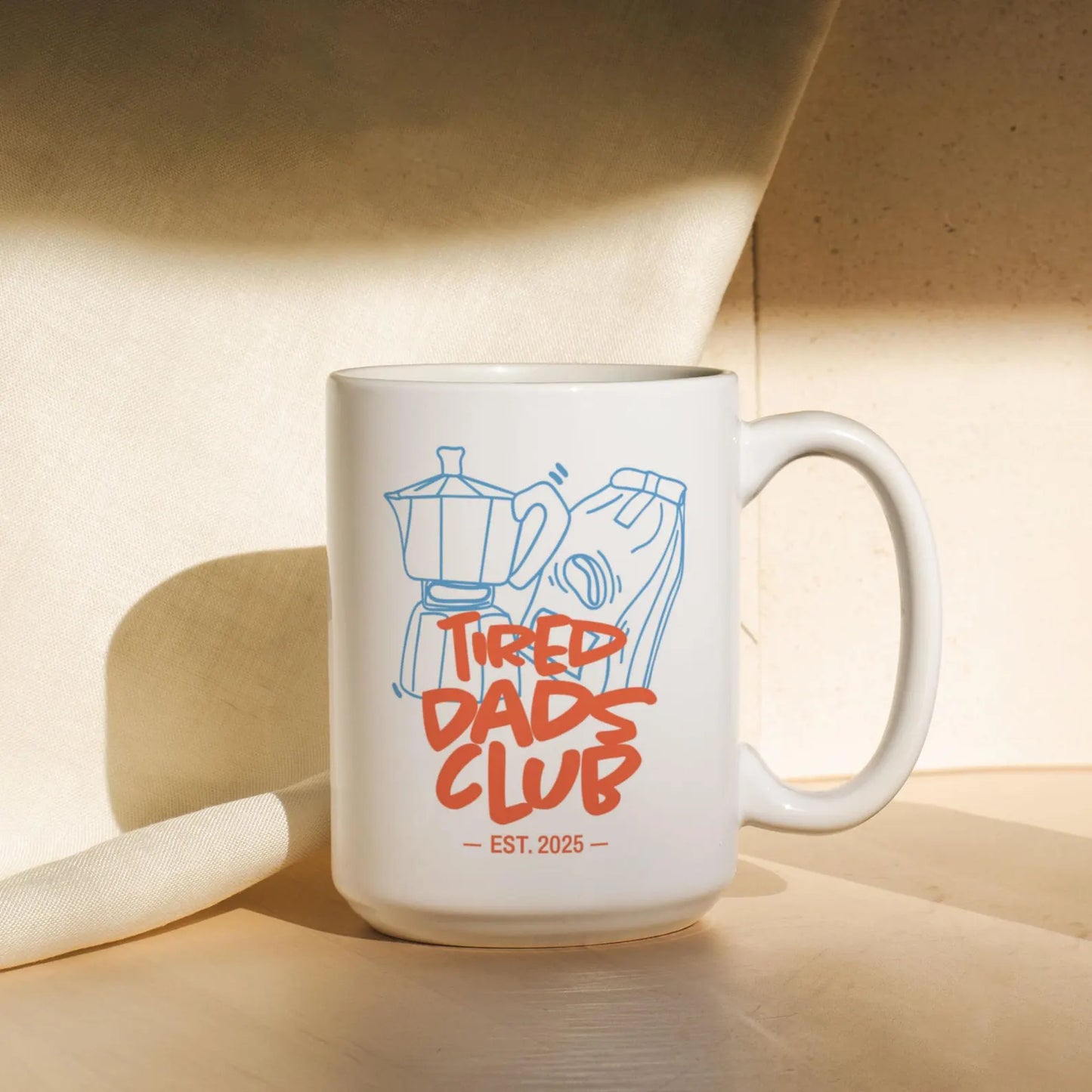 TIRED DAD MUG - GIFT FROM DAUGHTER - TRNN00