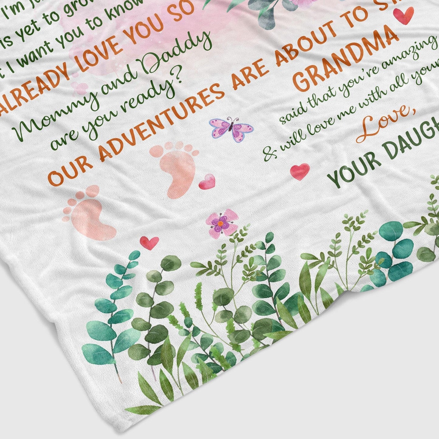 Special Gift For Mom Blanket - From Daughter