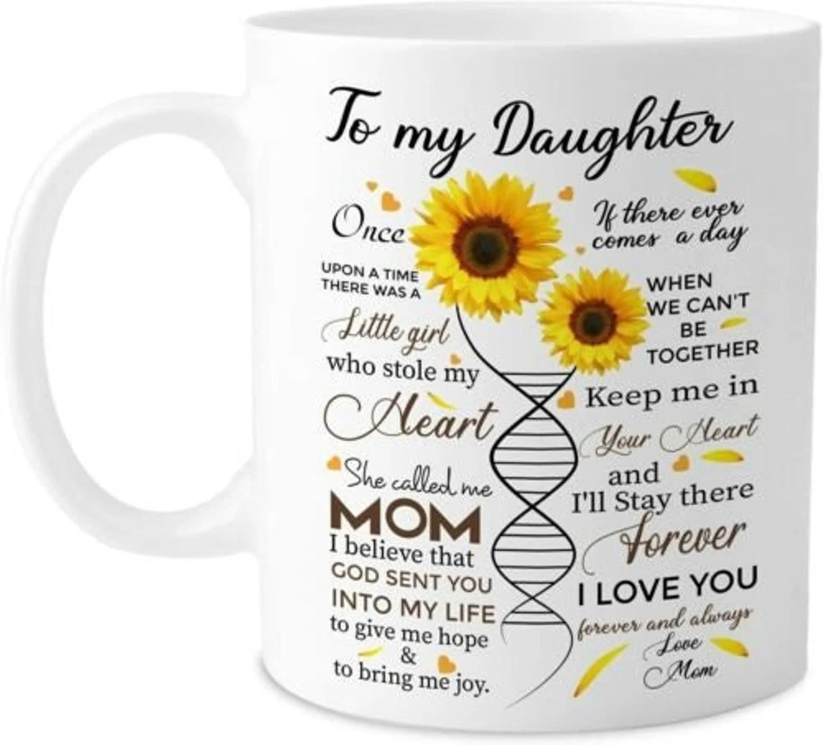 TO DAUGHTER MUG 05 - GIFT FROM MOM - TRNN00