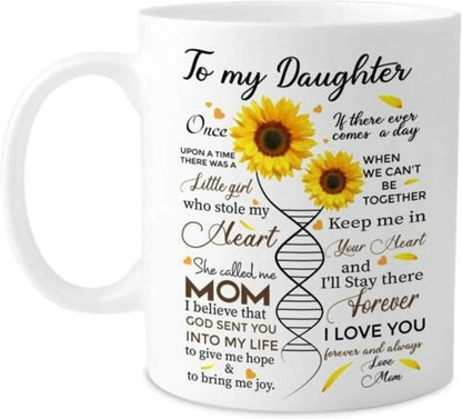 TO DAUGHTER MUG 05 - GIFT FROM MOM - TRNN00