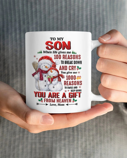 TO SON MUG 03 - GIFT FROM MOM - TRNN00