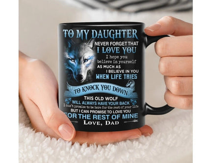 TO DAUGHTER MUG 02 - GIFT FROM DAD - TRNN00