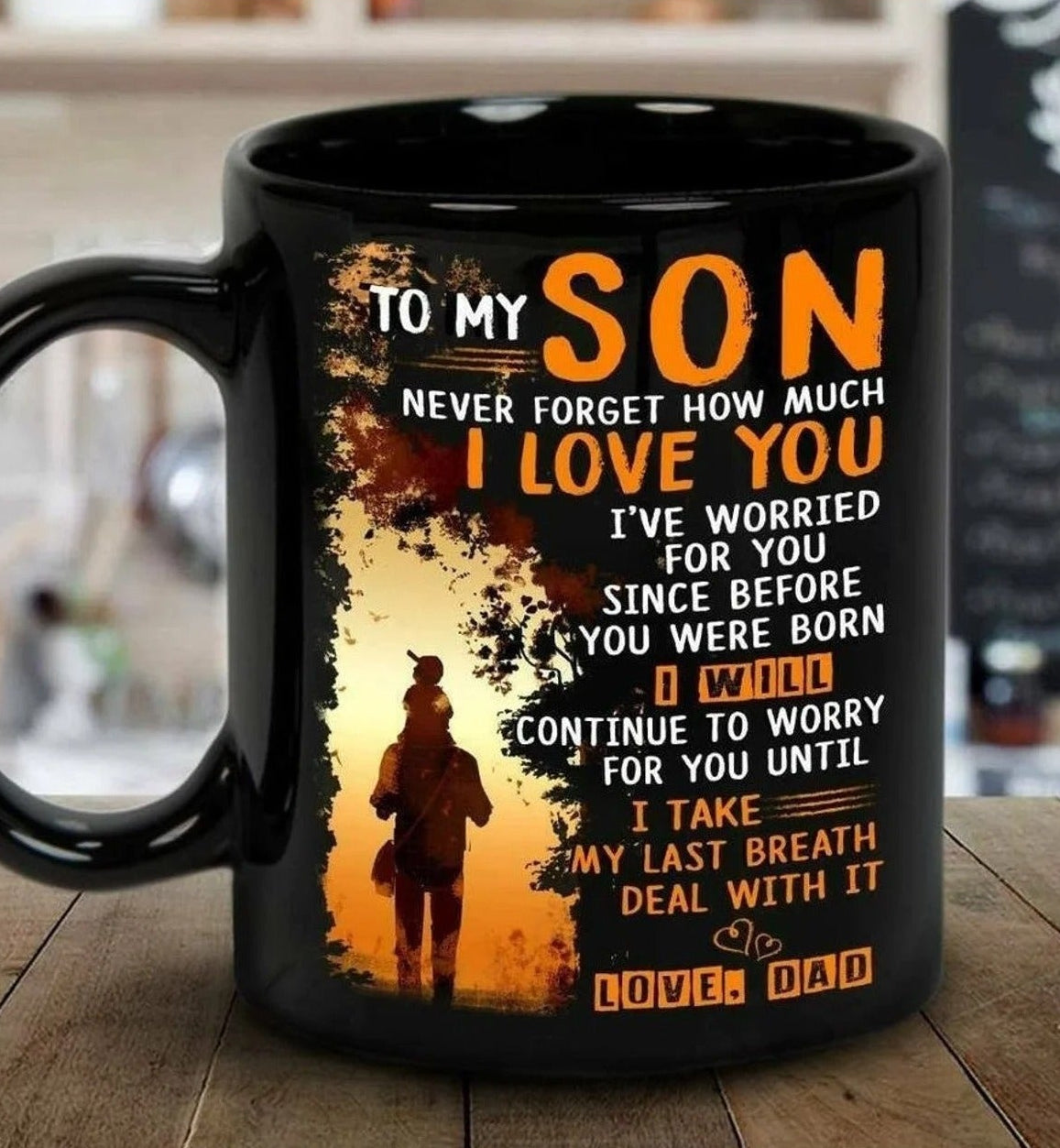 TO MY SON MUG 02 - GIFT FROM DAD - TRNN00