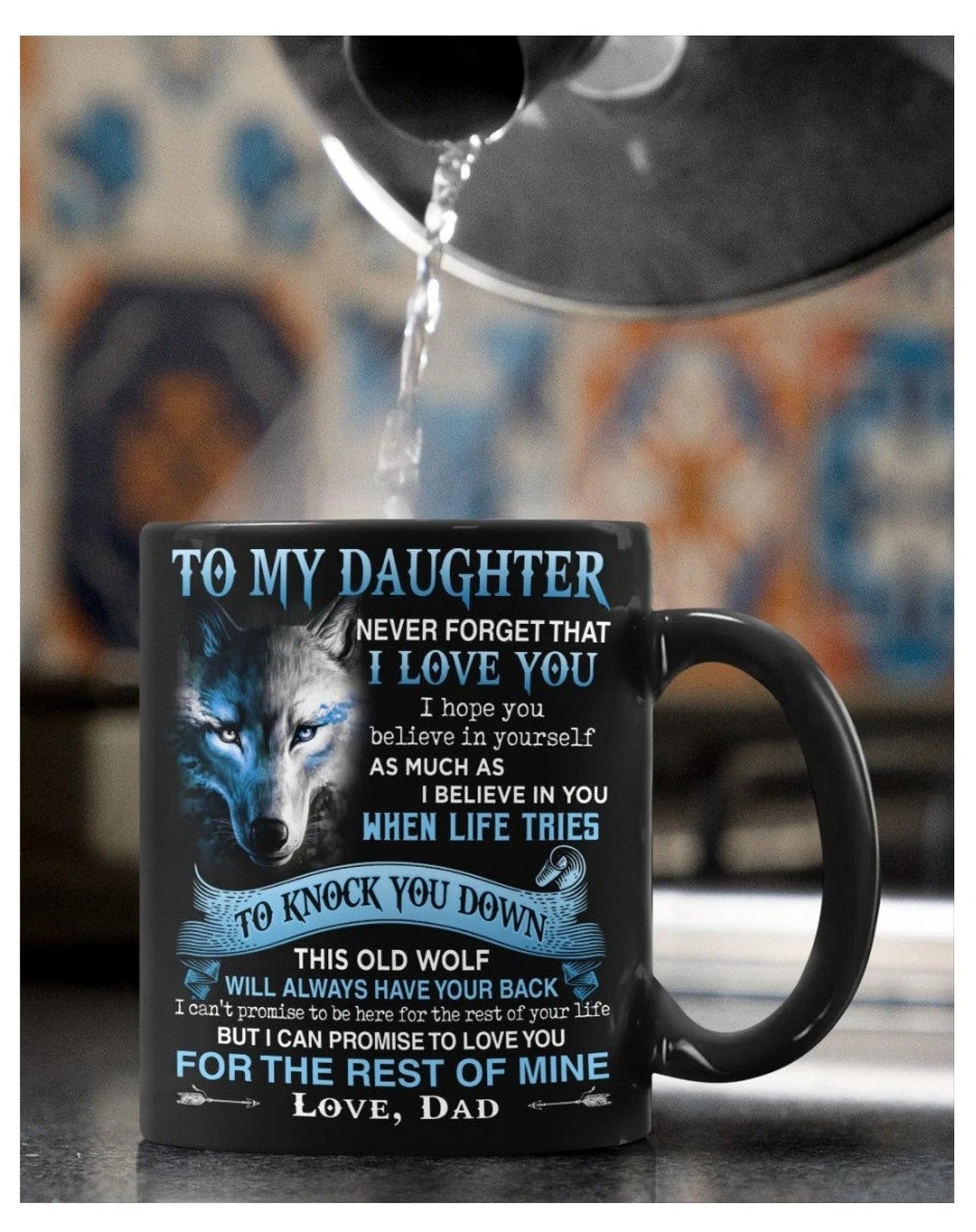 TO DAUGHTER MUG 02 - GIFT FROM DAD - TRNN00