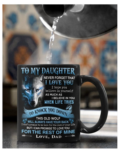 TO DAUGHTER MUG 02 - GIFT FROM DAD - TRNN00