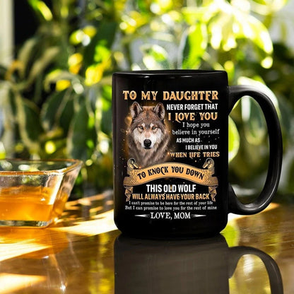 TO DAUGHTER MUG 04 - GIFT FROM MOM - TRNN00