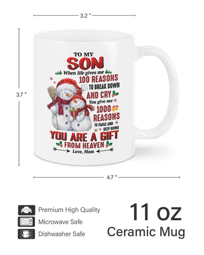 TO SON MUG 03 - GIFT FROM MOM - TRNN00