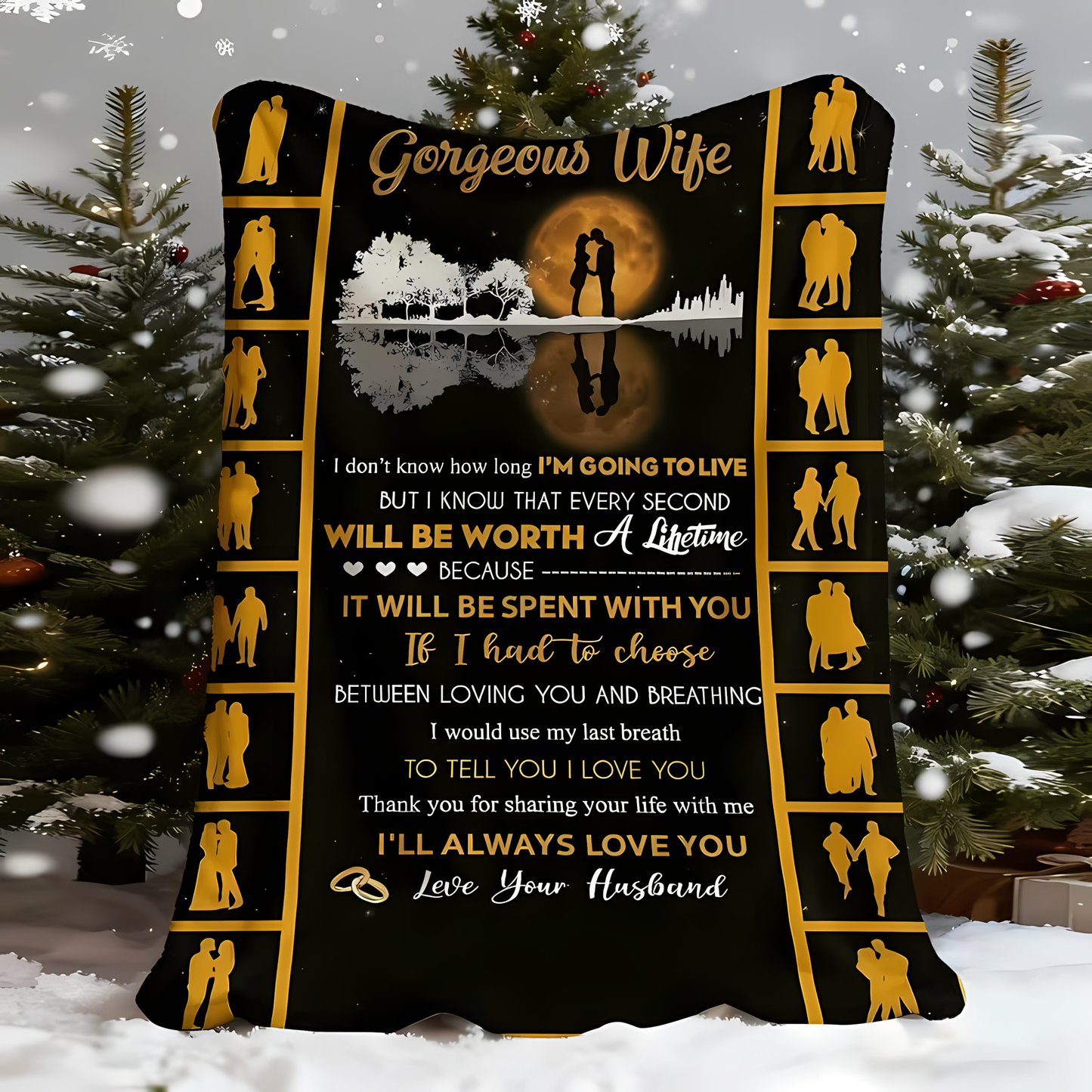 BLANKET FOR WIFE FROM HUSBAND – COMFORT & WARMTH GIFT