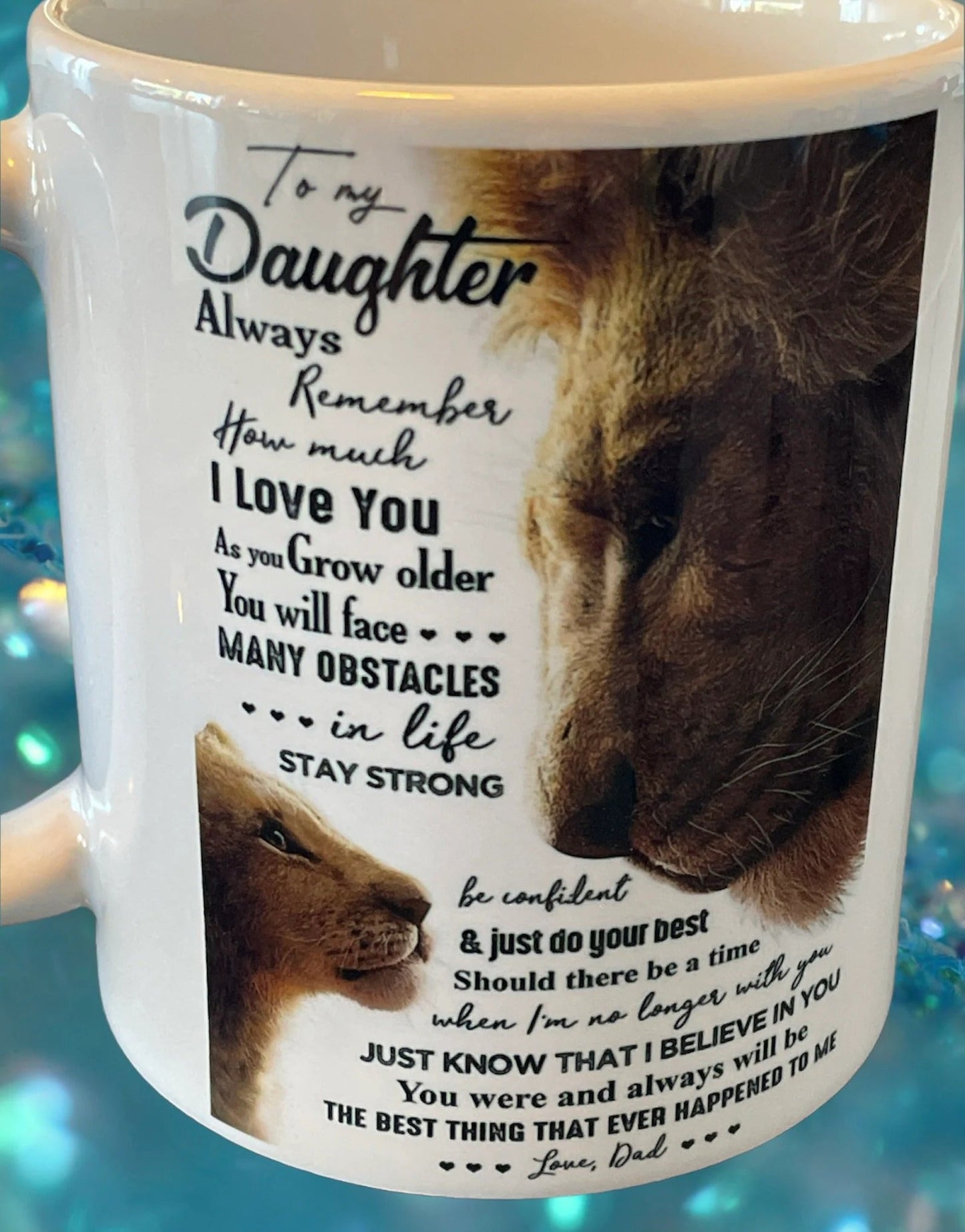TO DAUGHTER MUG 00- GIFT FROM DAD - TRNN00