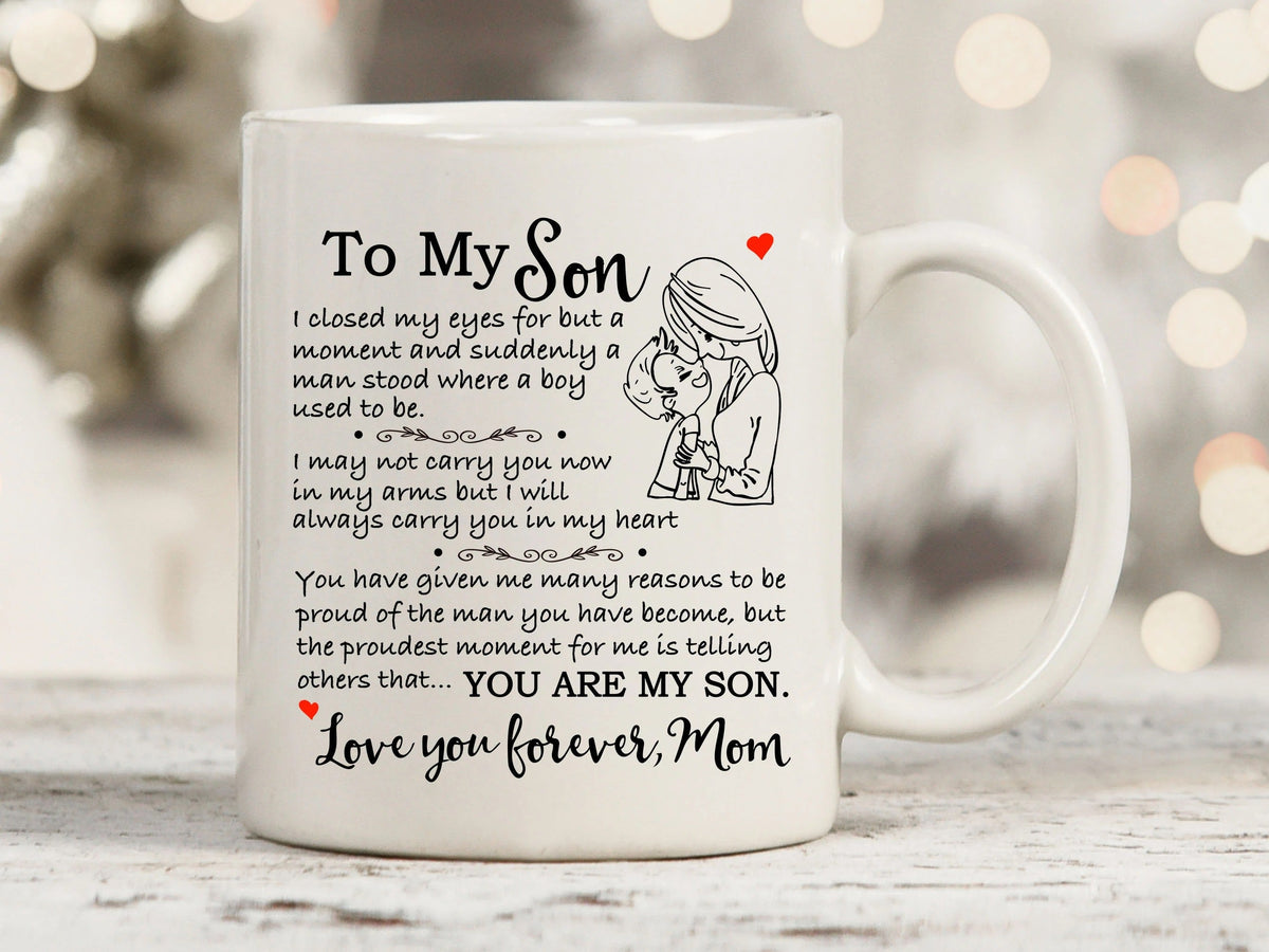 TO SON MUG 00 - GIFT FROM MOM - TRNN00