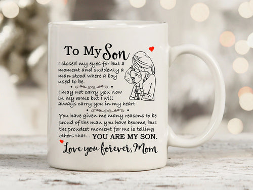 TO SON MUG 00 - GIFT FROM MOM - TRNN00
