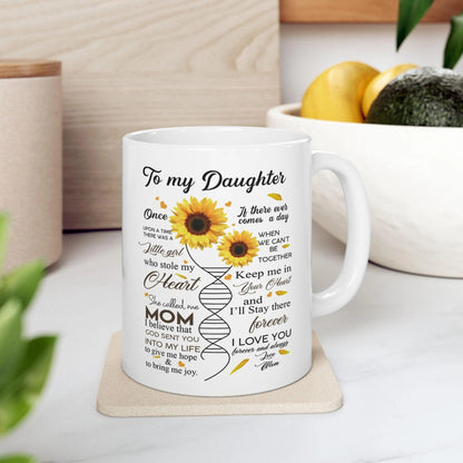 TO DAUGHTER MUG 05 - GIFT FROM MOM - TRNN00