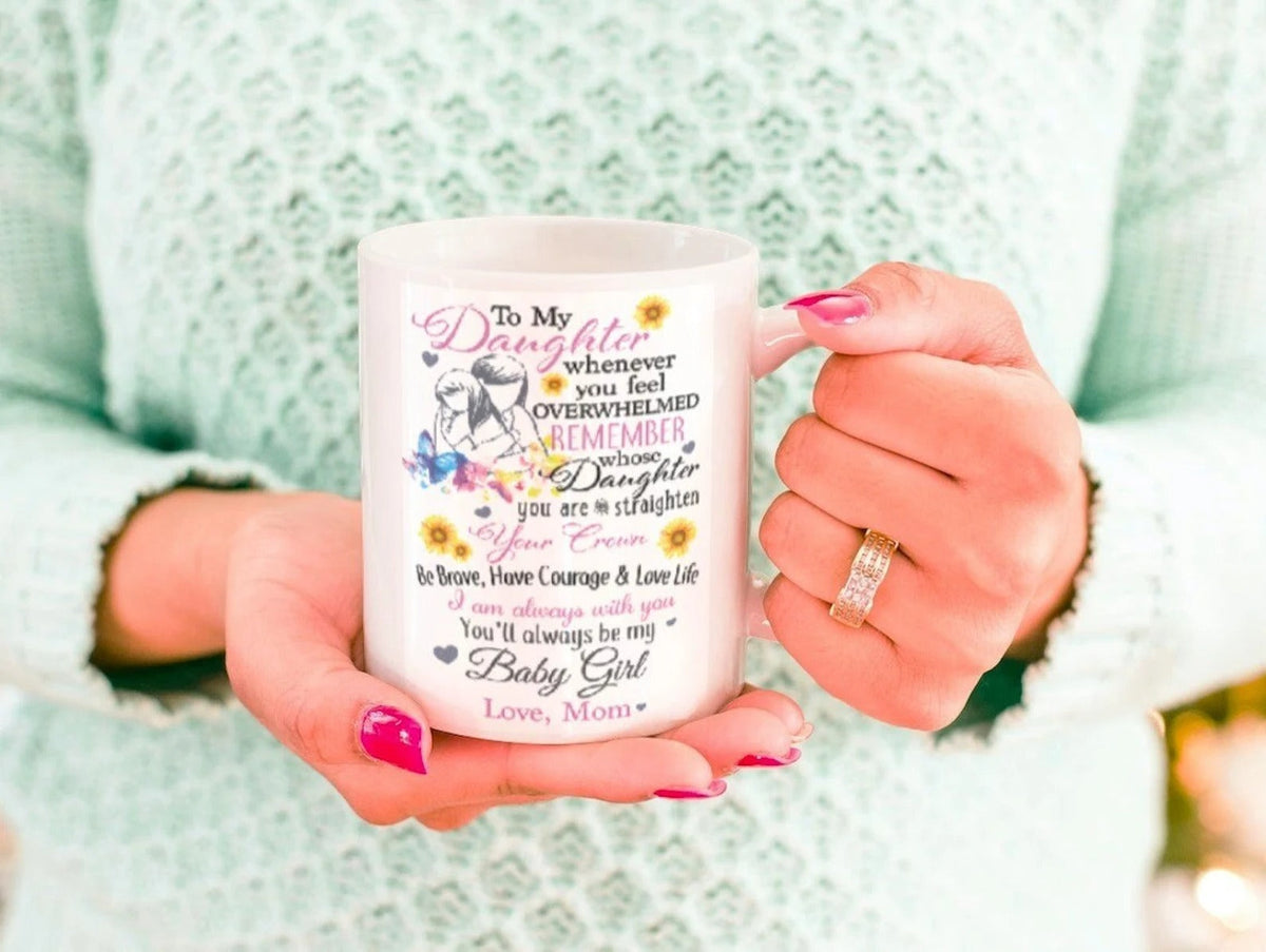 TO DAUGHTER MUG 02- GIFT FROM MOM - TRNN00