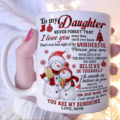 TO DAUGHTER MUG 01- GIFT FROM MOM - TRNN00