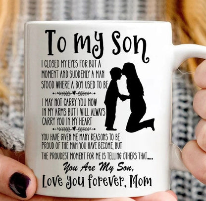 TO SON MUG 01 - GIFT FROM MOM - TRNN00