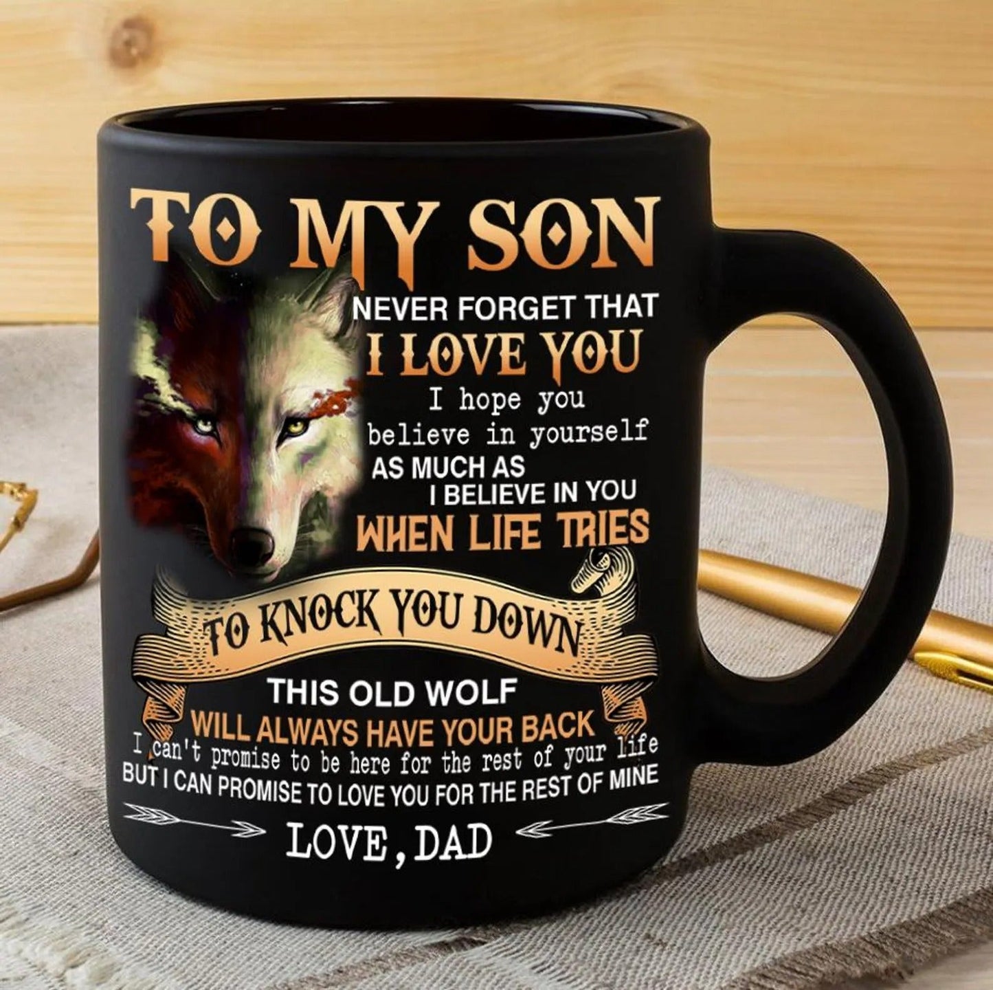 TO SON MUG 00 - GIFT FROM DAD - TRNN00