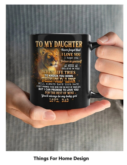 TO DAUGHTER MUG 01 - GIFT FROM DAD - TRNN00