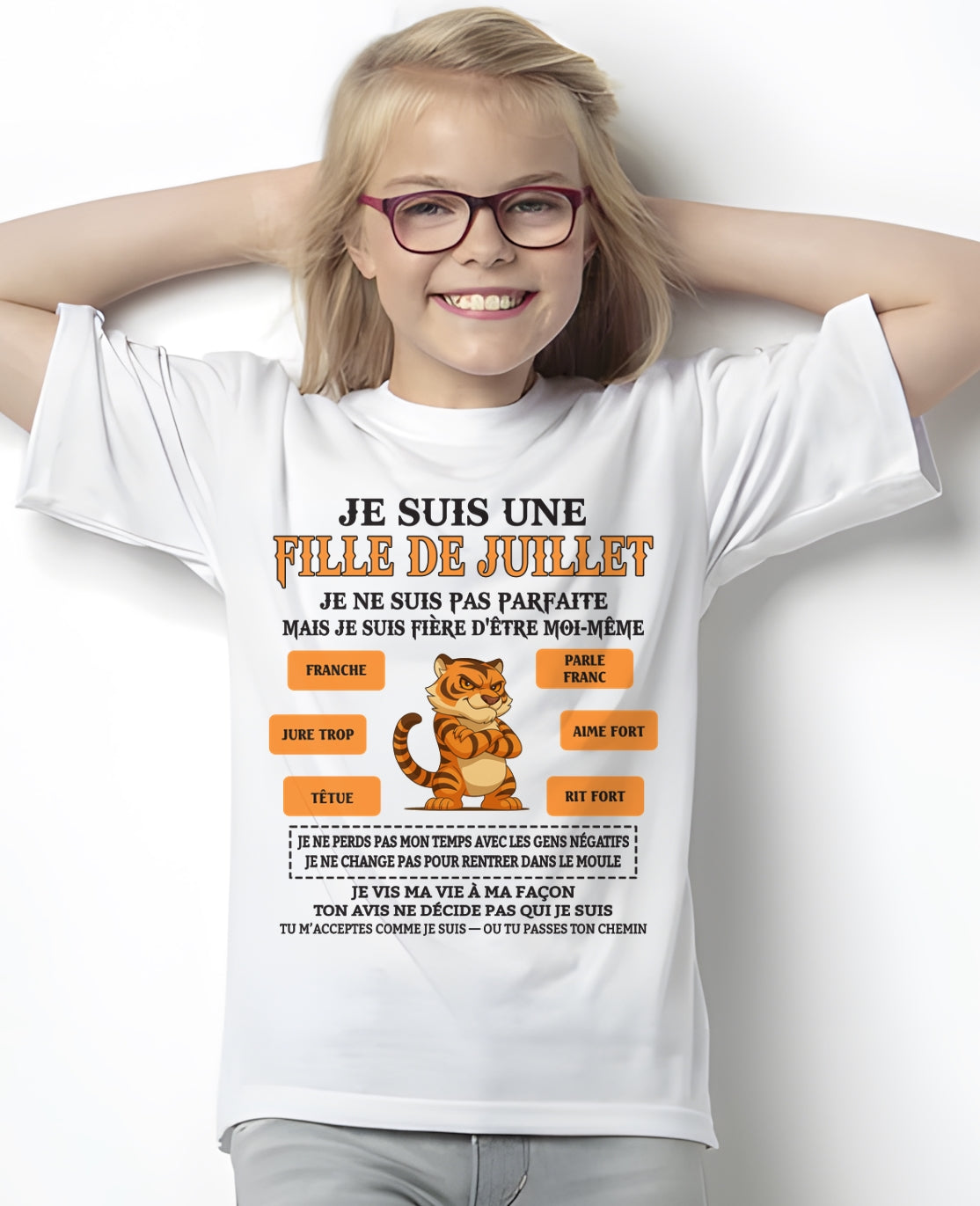 JE SUIS UNE FILLE DE JUILLET  - fma ntnt07 / fr07 (SKU26T-01240-07)
