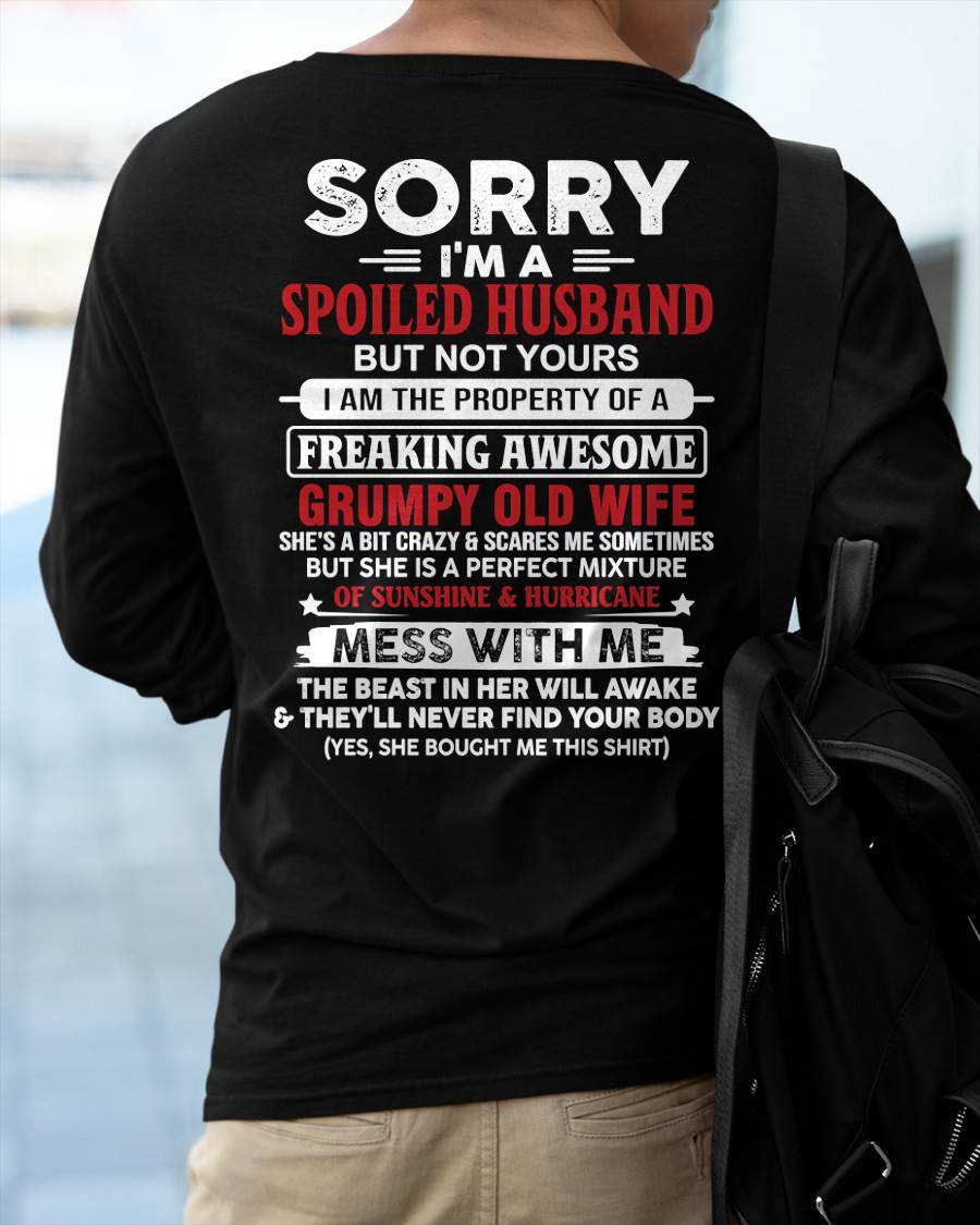 Spoiled Husband - Perfect Gift From Wife - ntnt00 (SKU11-02-00)