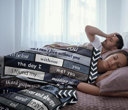 Special Gift For Your Husband Blanket - From Wife