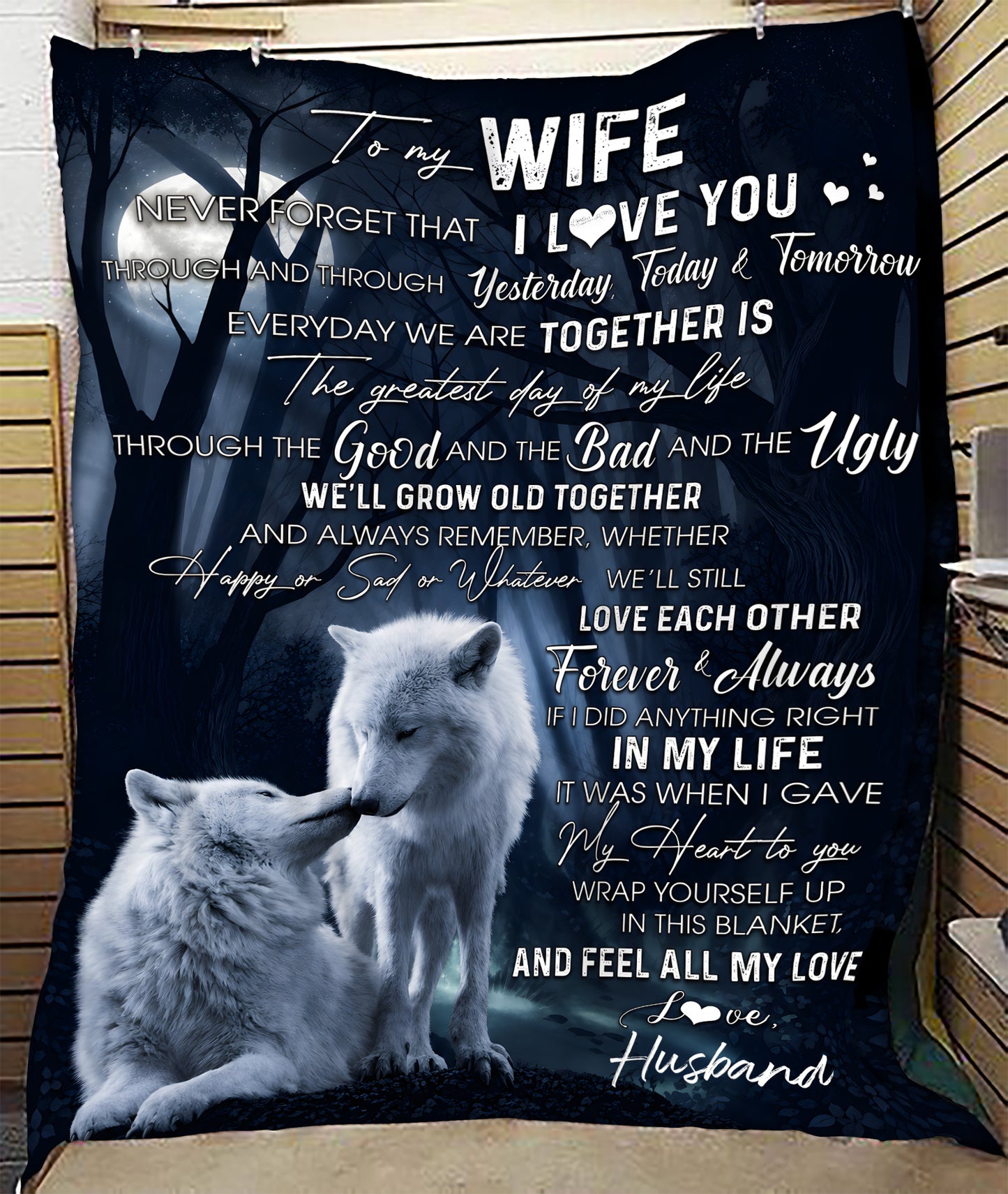Special Gift For Your Daughter From Dad- Blanket - (SKU2608-38)