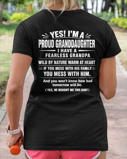 Yes, I'm A Proud Granddaughter Of A Grandpa - NTNT00 - (SKU2608-422-00)