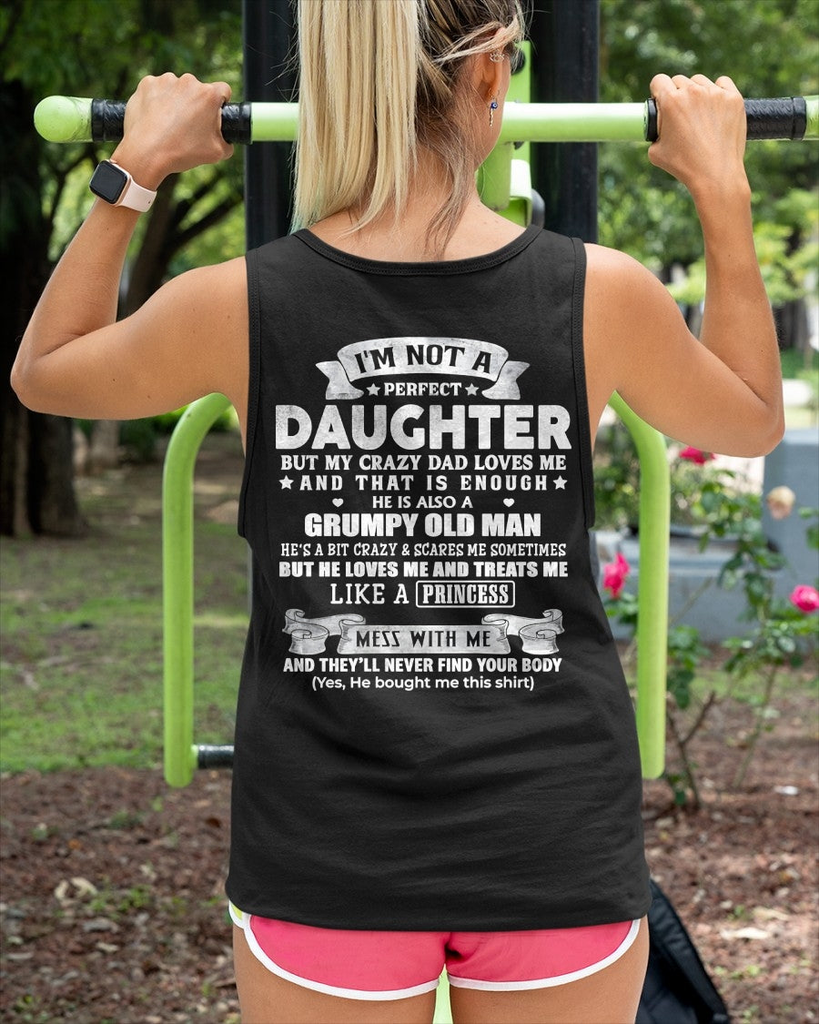 I'M NOT A PERFECT DAUGHTER BUT I'M BLESSED WITH AN AWESOME DAD - FROM DAD - NTNT00 - (SKU2603-113-00)