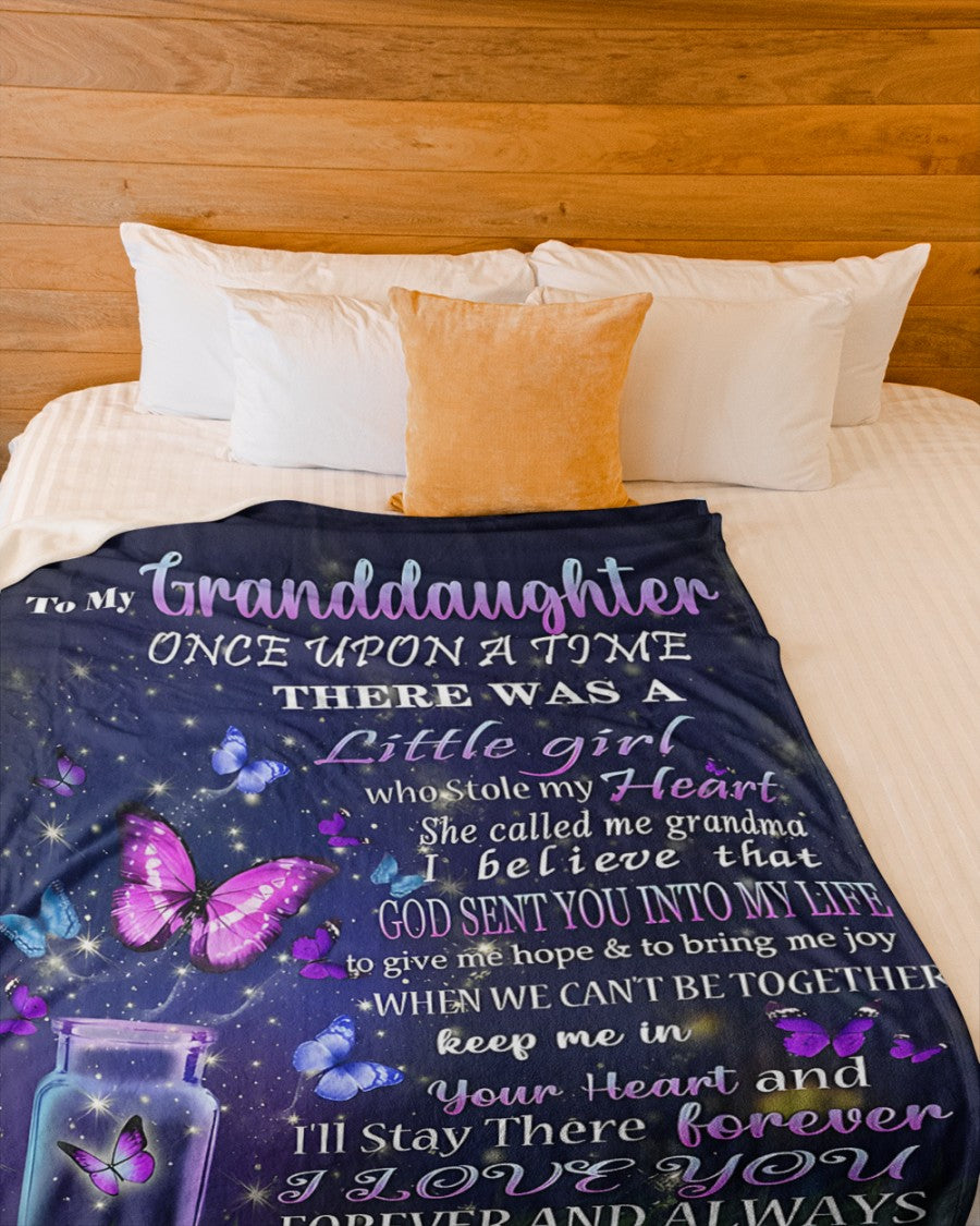 BLANKET FOR GRANDDAUGHTER – COMFORT & WARMTH GIFT NTTD00