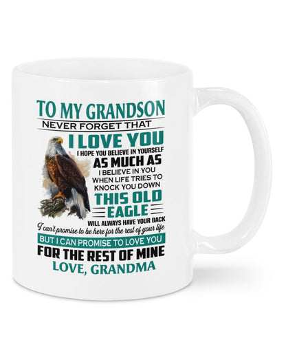 TO GRANDSON MUG 02 - GIFT FROM GRANDMA - TRNN00