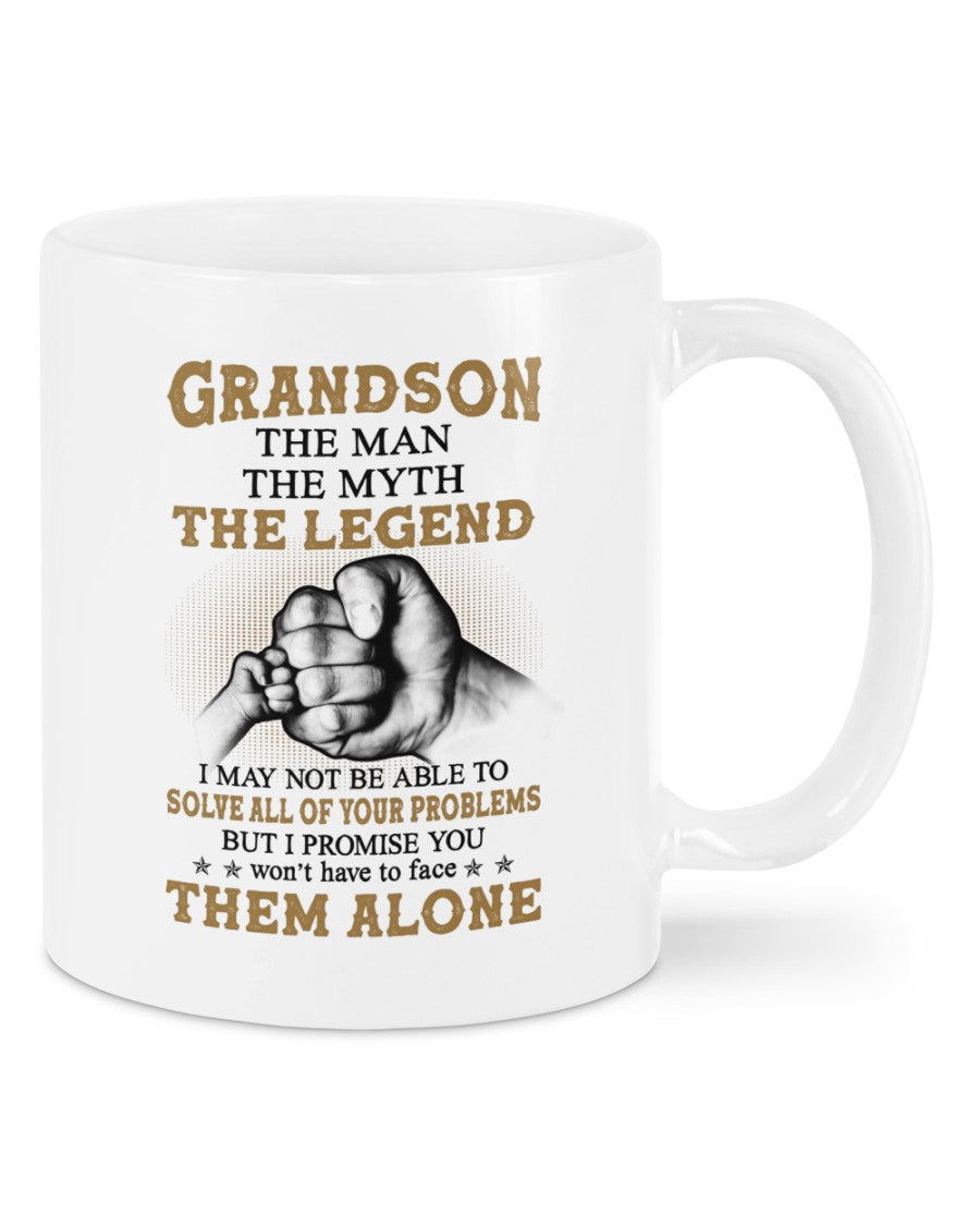 TO GRANDSON MUG 03 - GIFT FROM GRANDMA - TRNN00