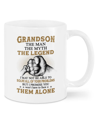 TO GRANDSON MUG 03 - GIFT FROM GRANDMA - TRNN00