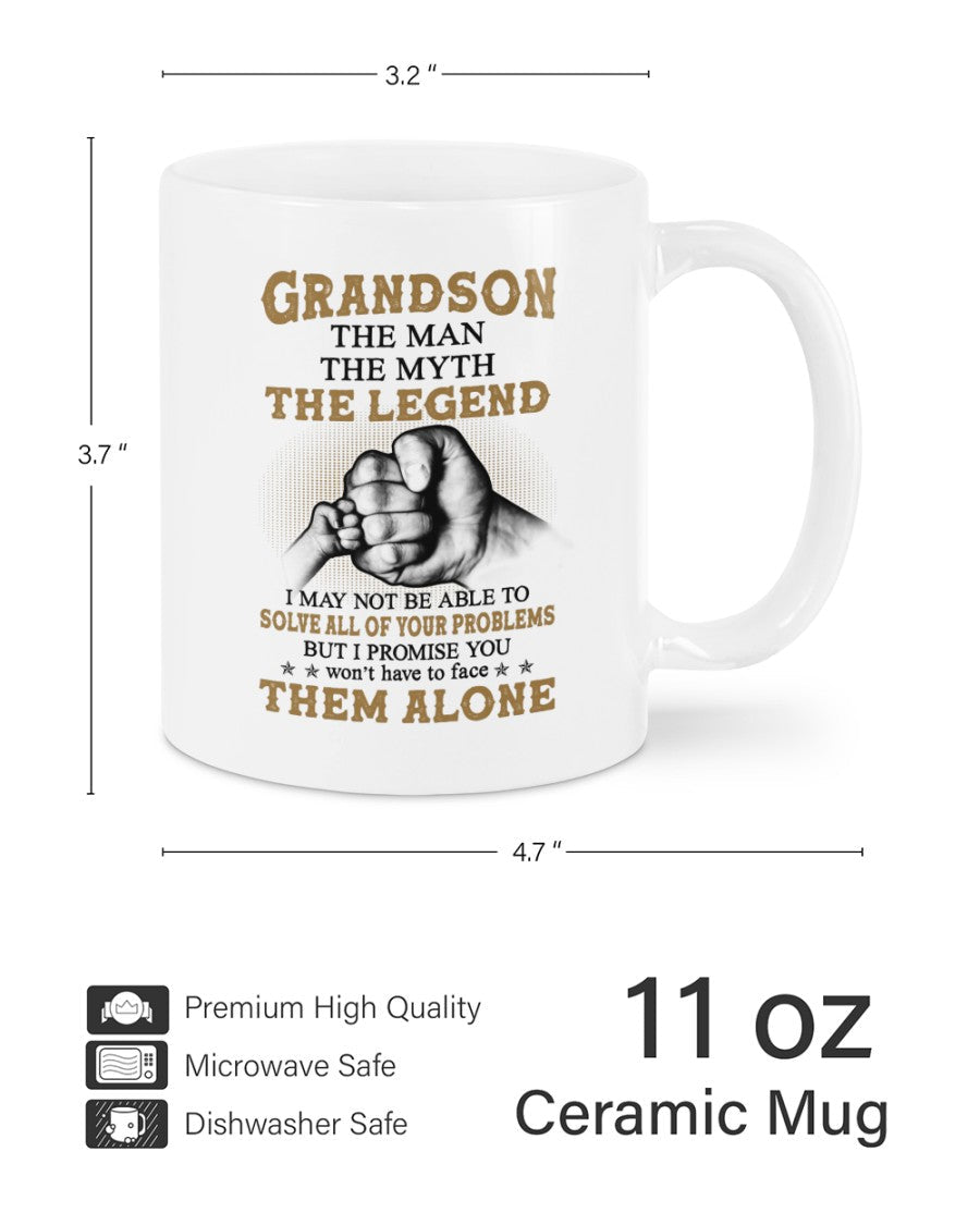 TO GRANDSON MUG 03 - GIFT FROM GRANDMA - TRNN00