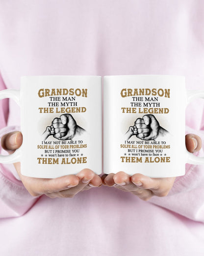 TO GRANDSON MUG 03 - GIFT FROM GRANDMA - TRNN00