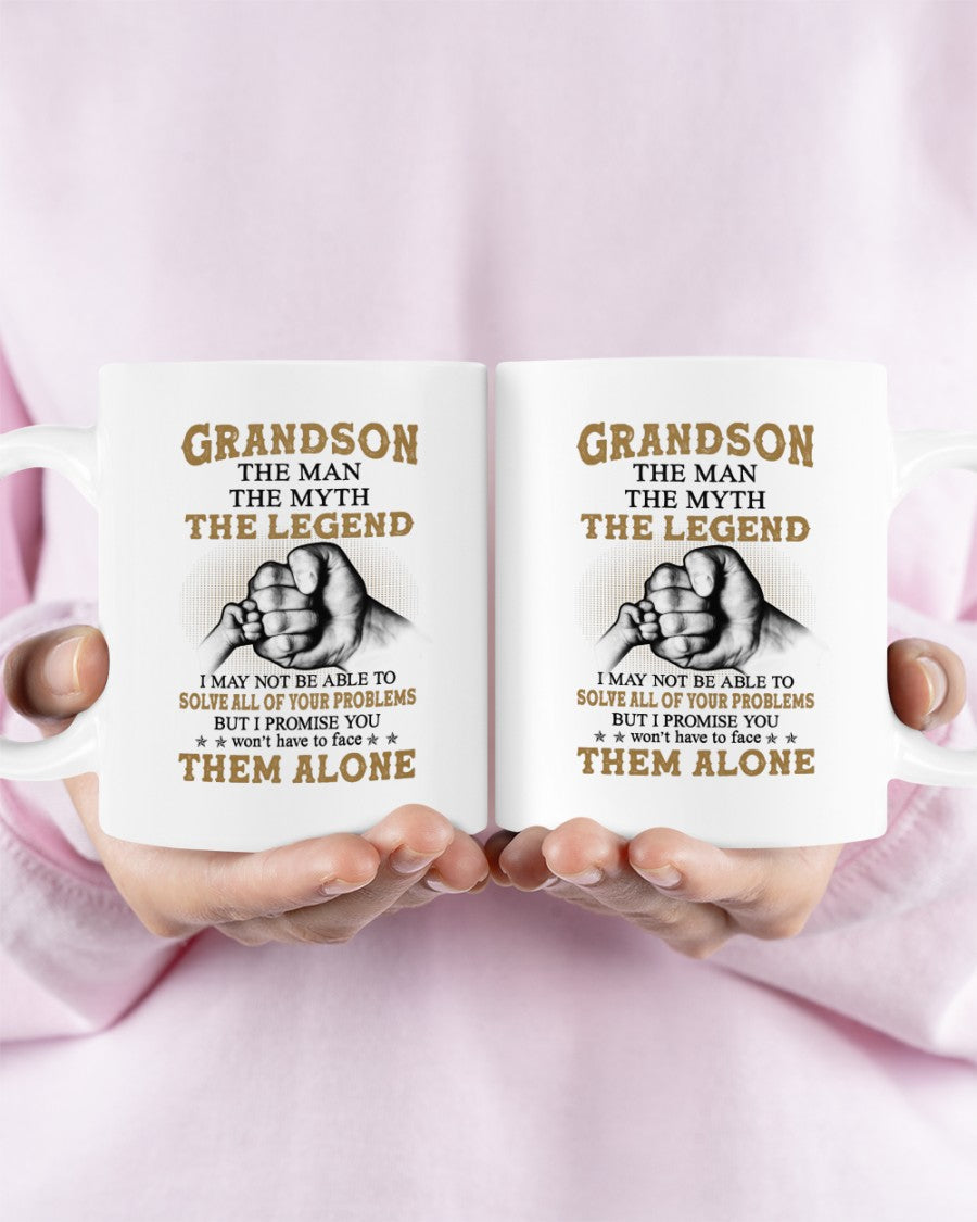 TO GRANDSON MUG 03 - GIFT FROM GRANDMA - TRNN00