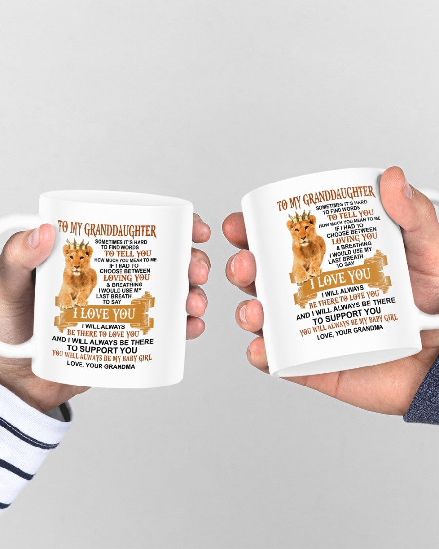TO GRANDDAUGHTER MUG 01 - GIFT FROM GRANDMA - TRNN00