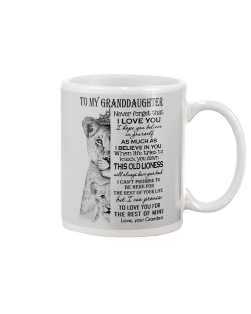 TO GRANDDAUGHTER MUG 04 - GIFT FROM GRANDMA - TRNN00