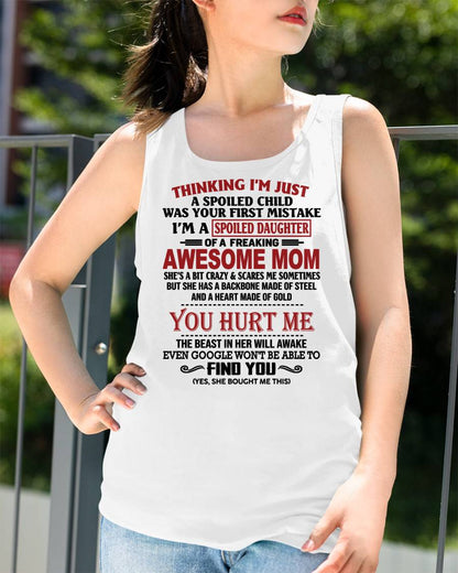 TO MY DAUGHTER - SPOILED DAUGHTER - PERFECT GIFT FOR DAUGHTER - GIFT FROM MOM - ntnt00 (SKU10-151-00)