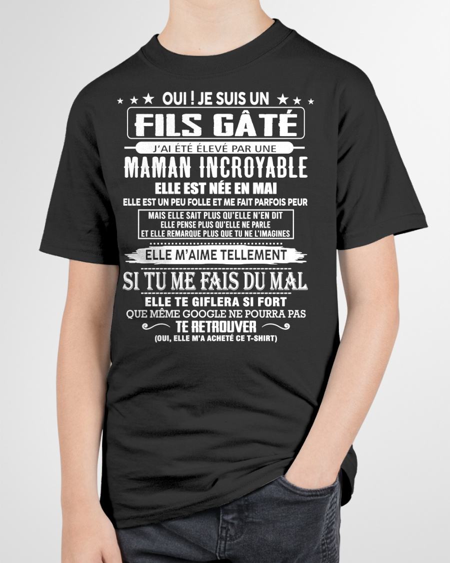 MAI - FILS GÂTÉ – CADEAU DE MAMAN - ntnt05 (SKU26T-0172-05)