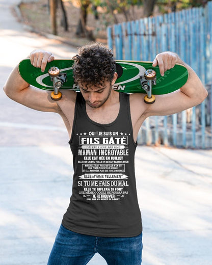 JUILLET - FILS GÂTÉ – CADEAU DE MAMAN - ntnt07 (SKU26T-0172-07)
