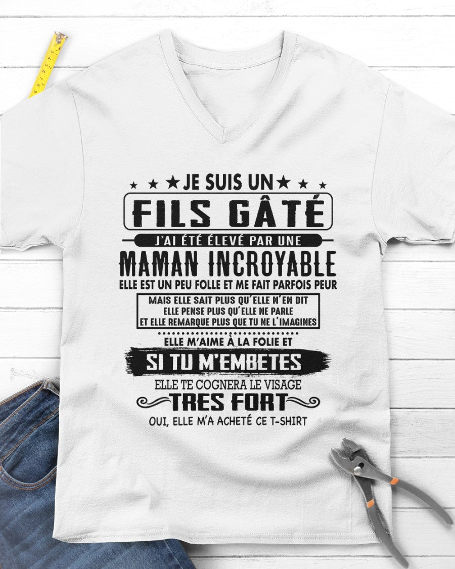 JE SUIS UN FILS GÂTÉ – CADEAU DE MAMAN INCROYABLE - fr00 / ntnt00