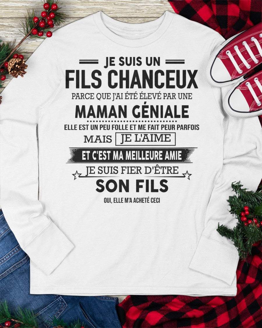JE SUIS UN FILS GÂTÉ – CADEAU DE MAMAN INCROYABLE - fr00 / ntnt00